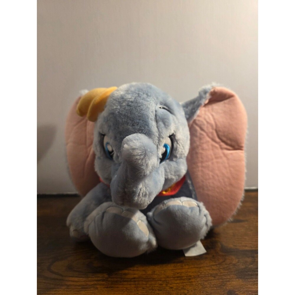 Disney Parks Big Feet Dumbo Elephant 10" Plush Stuffed Toy